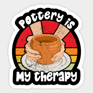 Pottery is my Favorite Season Sticker